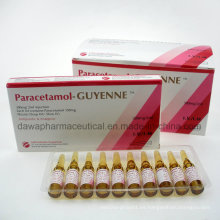 Paracetamol-Guyenne 300 mg / 2 ml Injectioneach Ml contiene Paracetamol inyección 150 mg